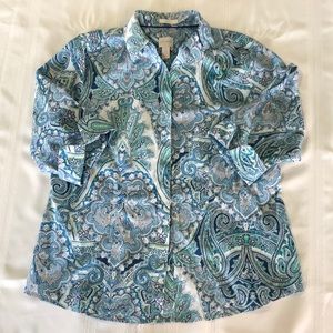 Beautiful Chico’s button down!